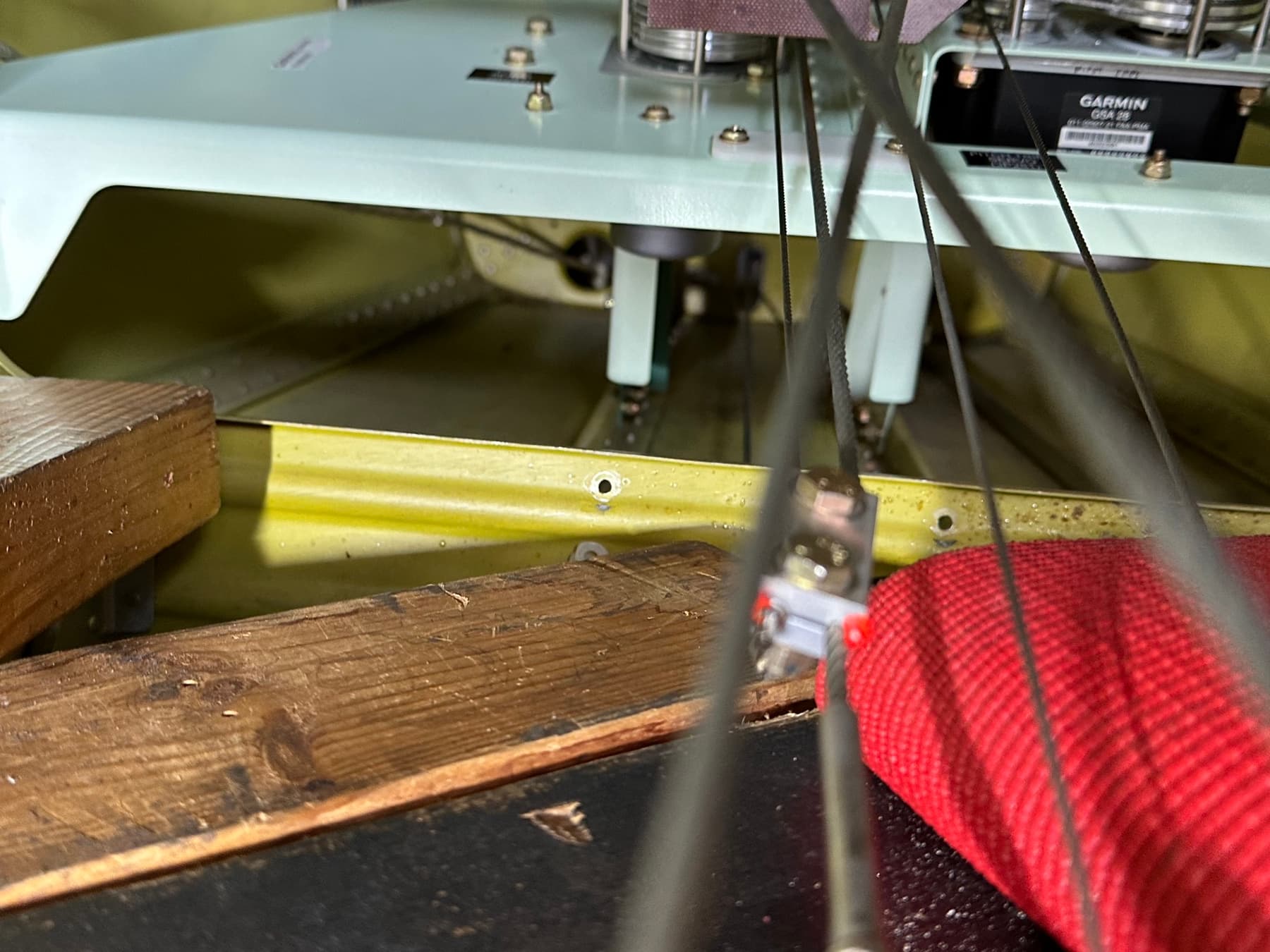 Airframe wiring runs